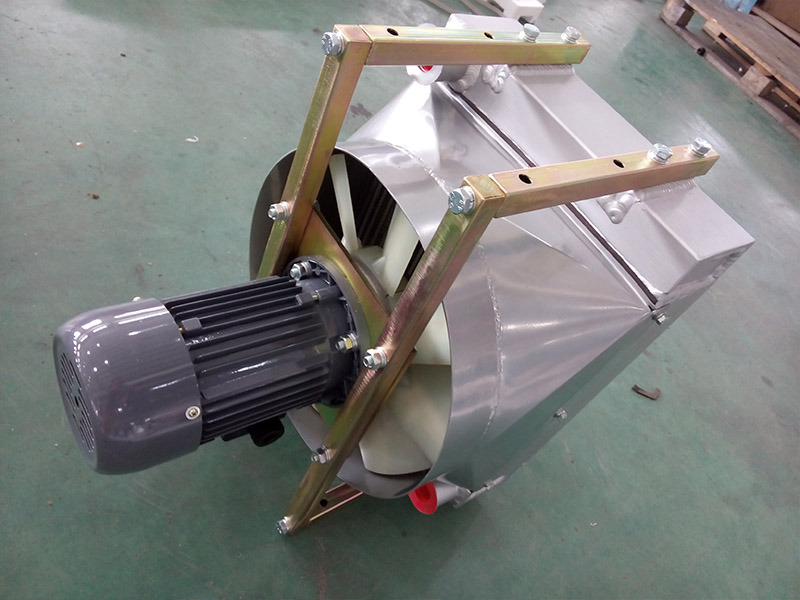 含电机马达的散热器套件